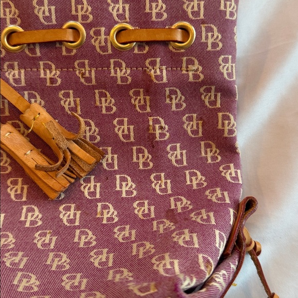 Dooney & Bourke Lavender Monogram Tote - Picture 3 of 5